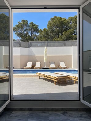 Pool - Casa Bonic: Villa with Sunset - seaview and pool (Sant Josep de sa Talaia)