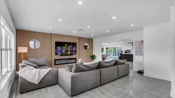 Smart TV, ping pong, books