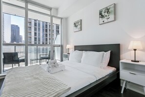 1 bedroom, iron/ironing board, Internet, bed sheets