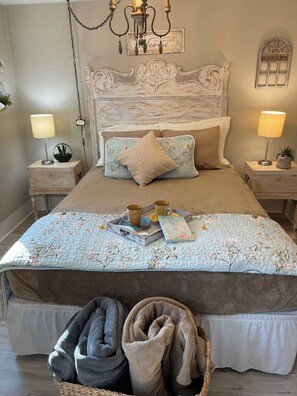 2 soverom, strykejern/-brett, wi-fi (inkludert) og sengetøy