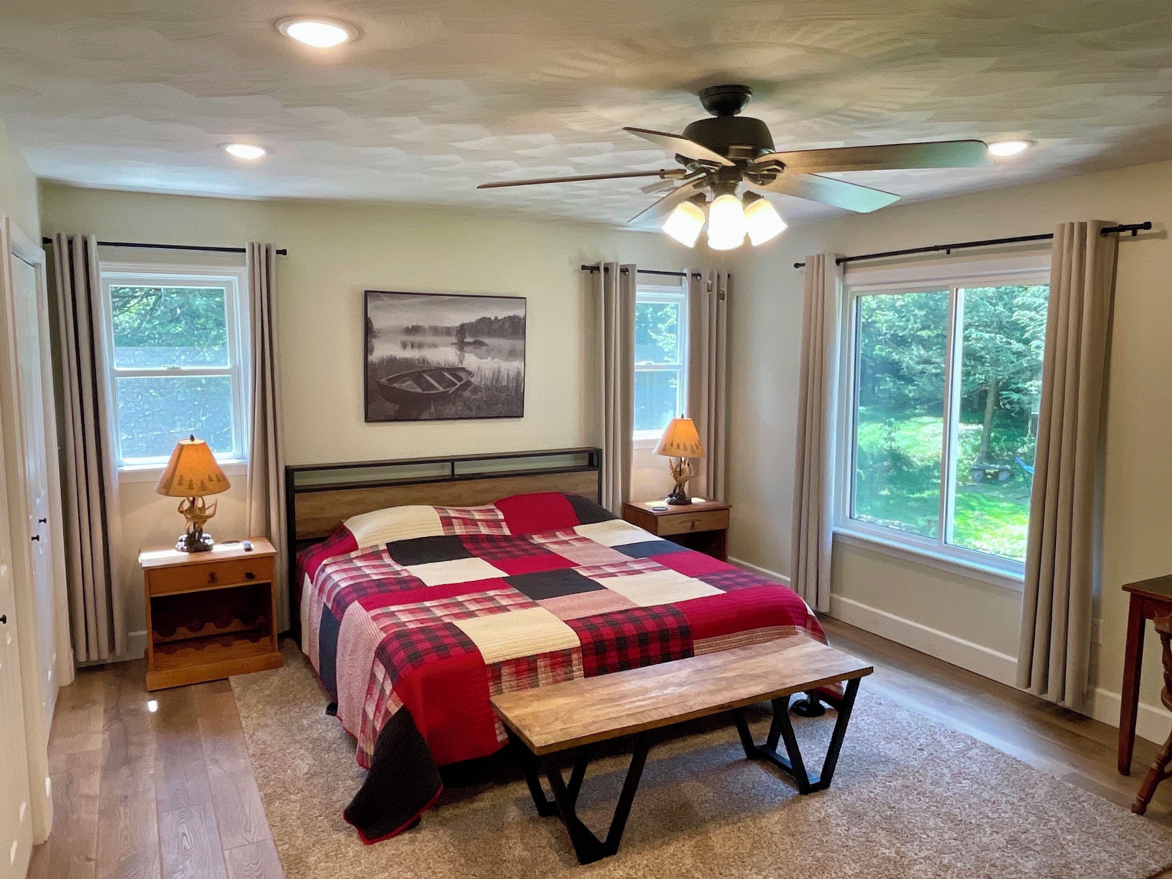 4 habitaciones, escritorio, wifi gratis y ropa de cama 