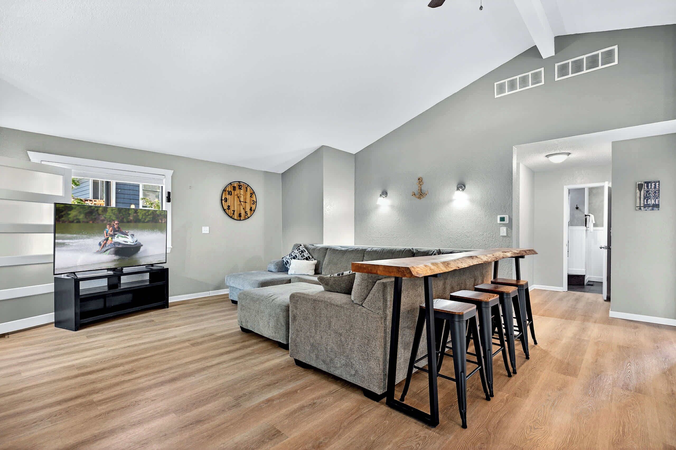 Rumah, Beberapa Tempat Tidur, balkon, pemandangan kebun (Greens and Gators) | Area keluarga