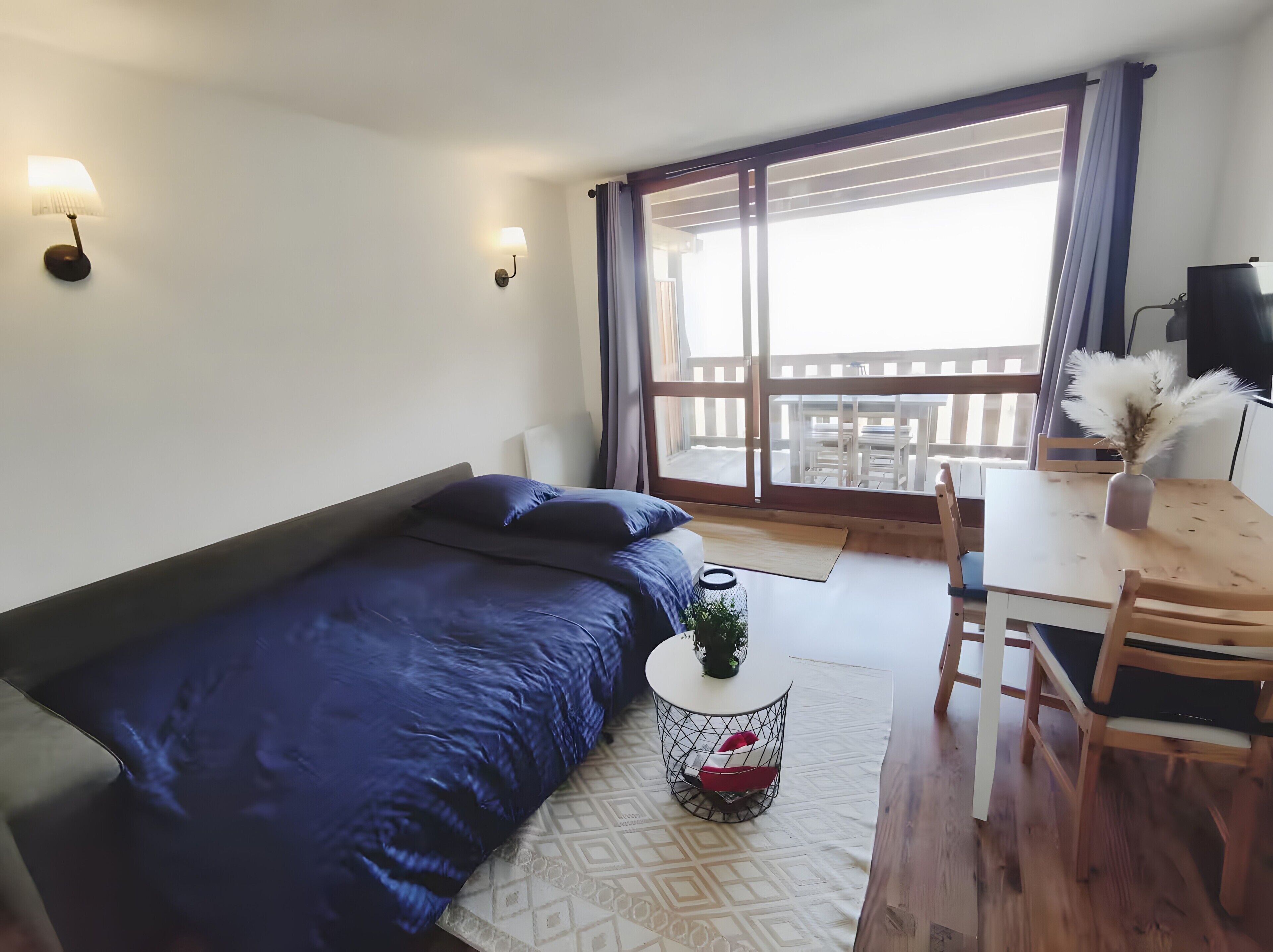 1 bedroom, iron/ironing board