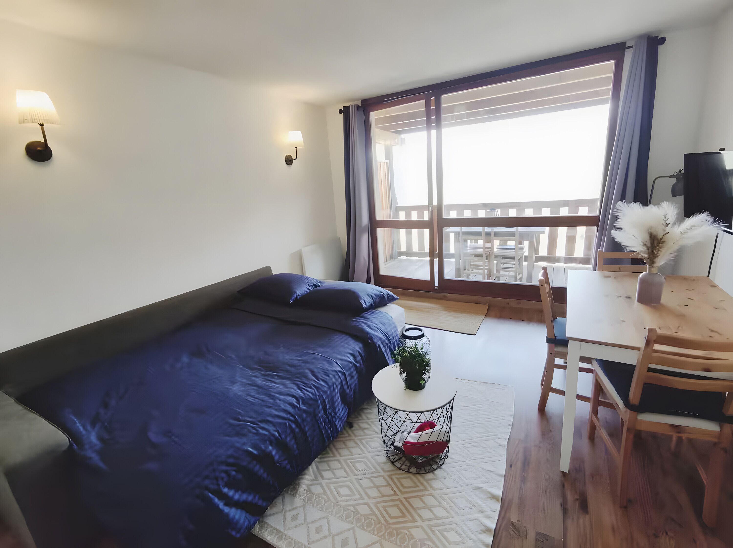 1 Schlafzimmer, Bügeleisen/Bügelbrett