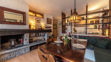 Family Condo, Balcony, Mountain View | In-room dining