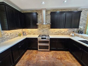 Oven, stovetop, dishwasher