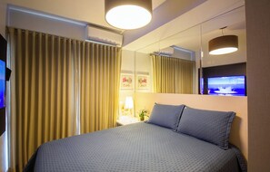 1 chambre, fer et planche à repasser, Wi-Fi, draps fournis