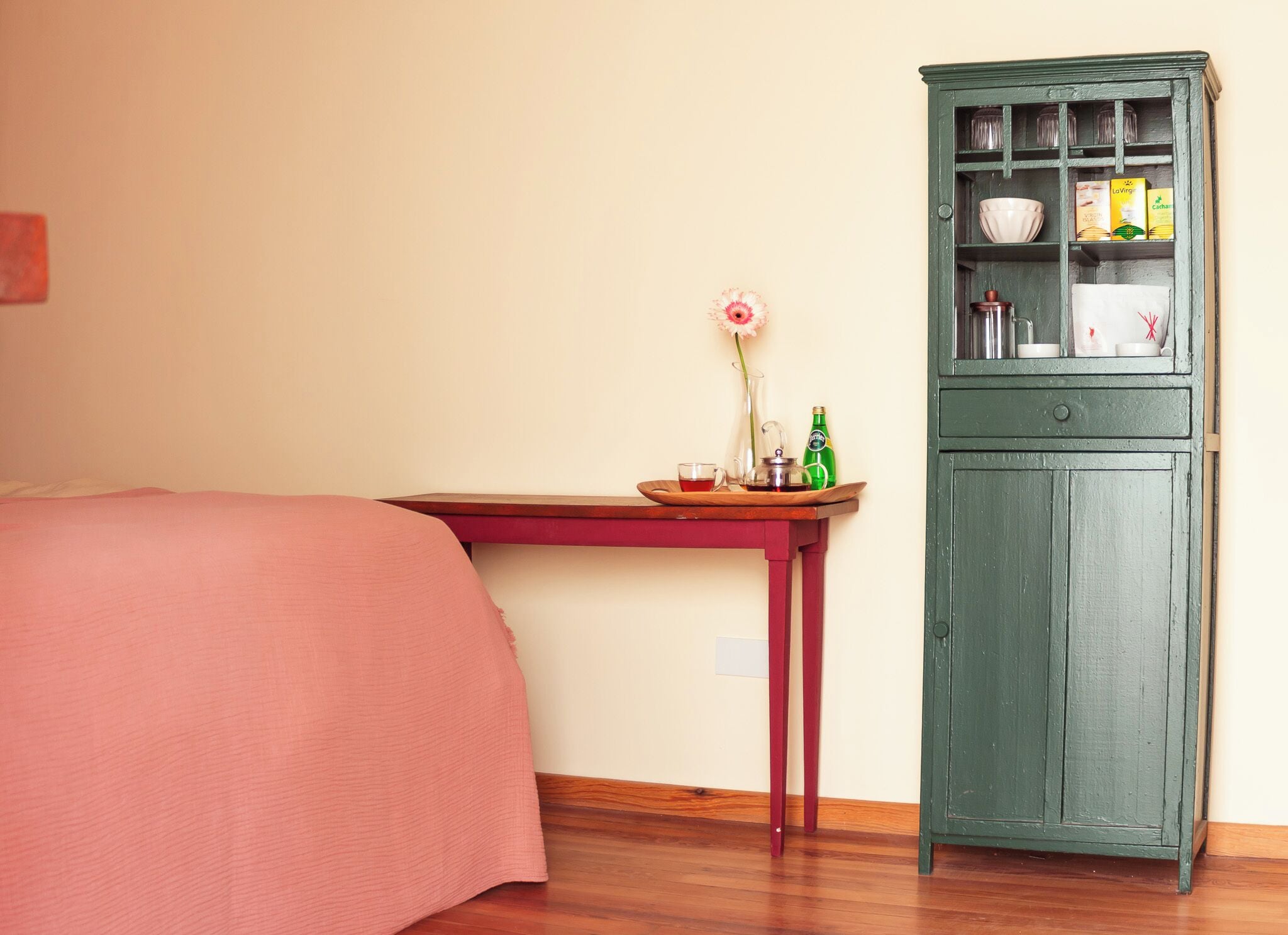 Kahden hengen standard-huone | Kannettavalle tietokoneelle sopiva työtila, ilmainen Wi-Fi