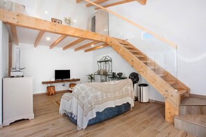 1 soverom, strykejern/-brett, wi-fi og sengetøy