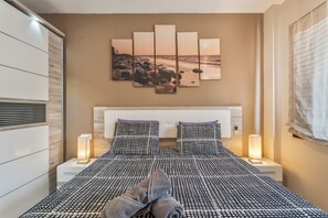 1 makuuhuone, silitysrauta/-lauta, Wi-Fi, vuodevaatteet