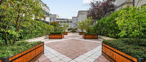 Enceinte de l’hébergement