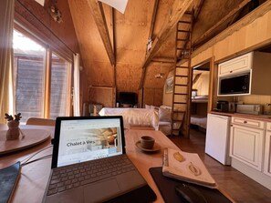 4 bedrooms, WiFi - Chalet, parking, 70m², Vars (Vars)