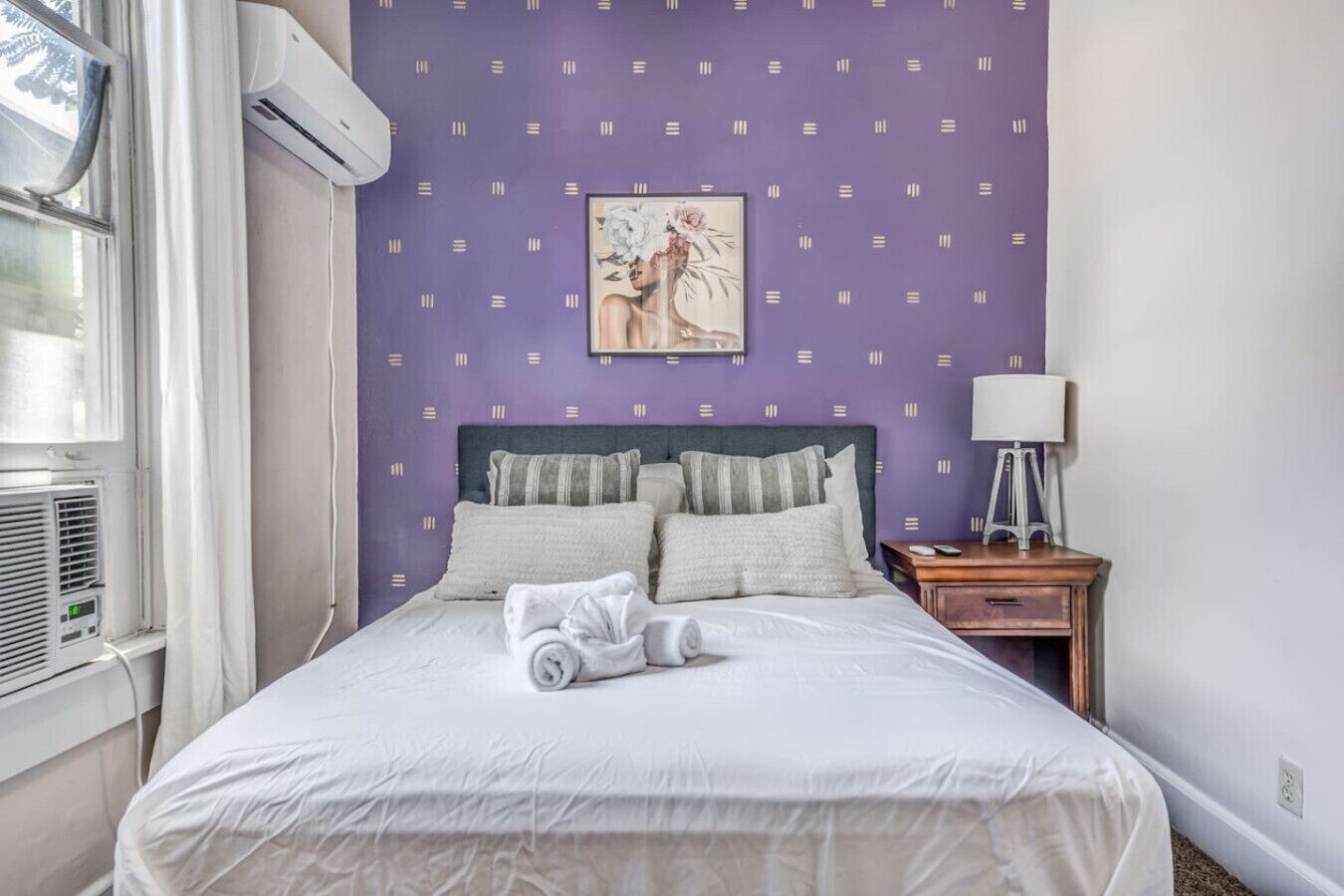 1 室のベッドルーム、WiFi、ベッドシーツ