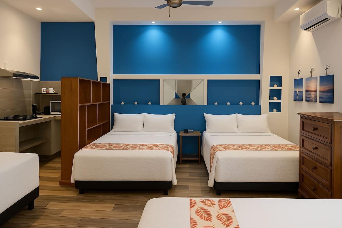 Family Triple Room, Patio, City View