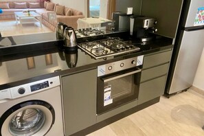 Microwave, oven, stovetop