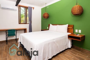 1 室のベッドルーム、WiFi、ベッドシーツ