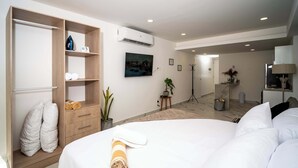 1 多间卧室、熨斗/熨衣板、WiFi、床单