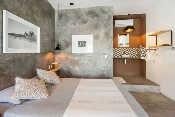 1 habitación, internet y ropa de cama 