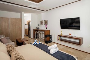 1 Schlafzimmer, Schreibtisch, Bügeleisen/Bügelbrett, WLAN