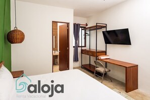 1 bedroom, WiFi, bed sheets - Ideal suite with full bathroom (Cancún)