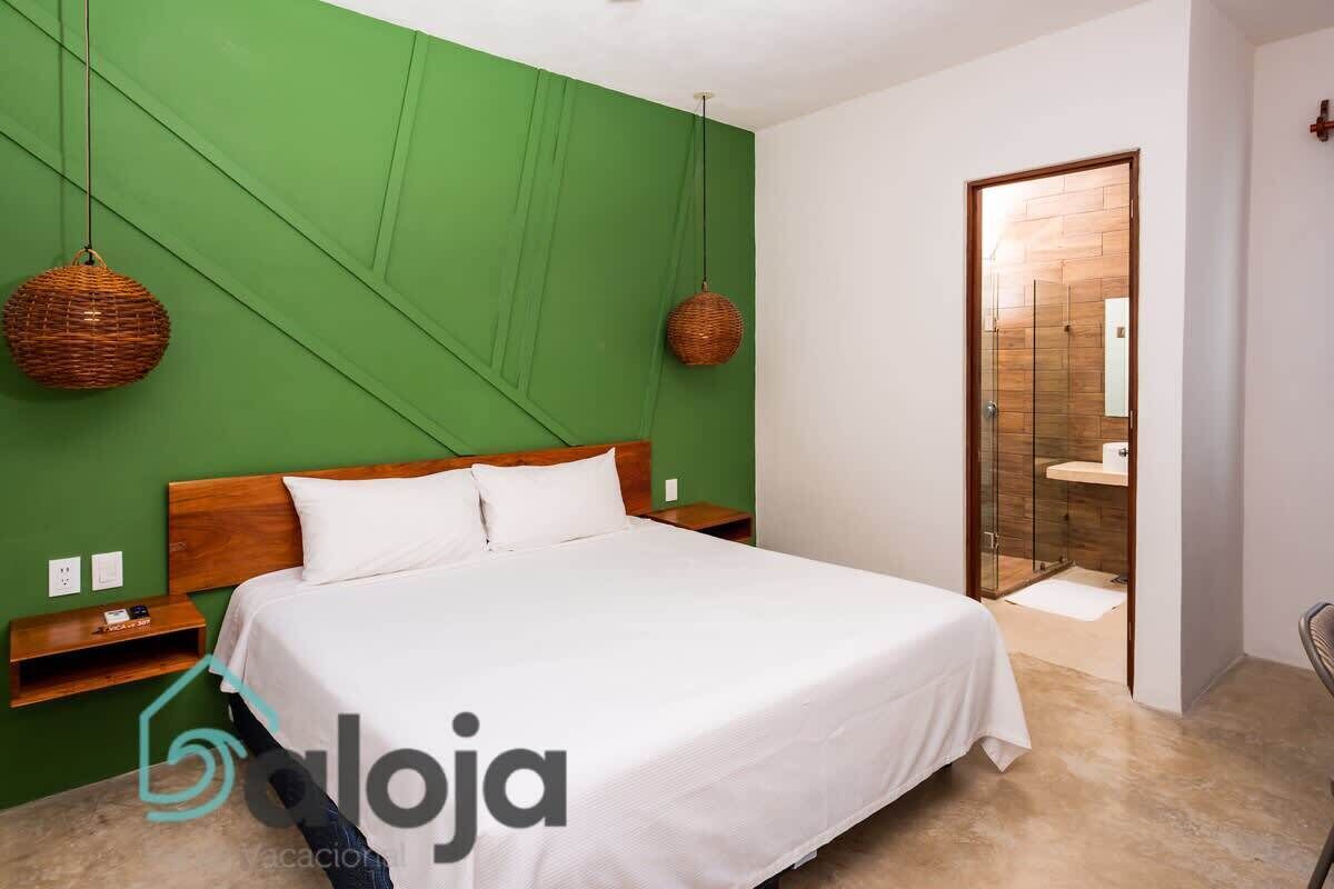 1 habitación, wifi y ropa de cama 