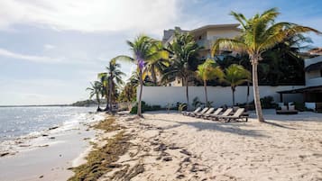 Accommodatie ligt op het strand