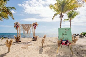 Accommodatie ligt op het strand