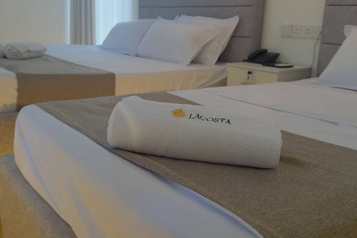Triple Room, Balcony, Pool View | In-room safe, blackout drapes, free WiFi