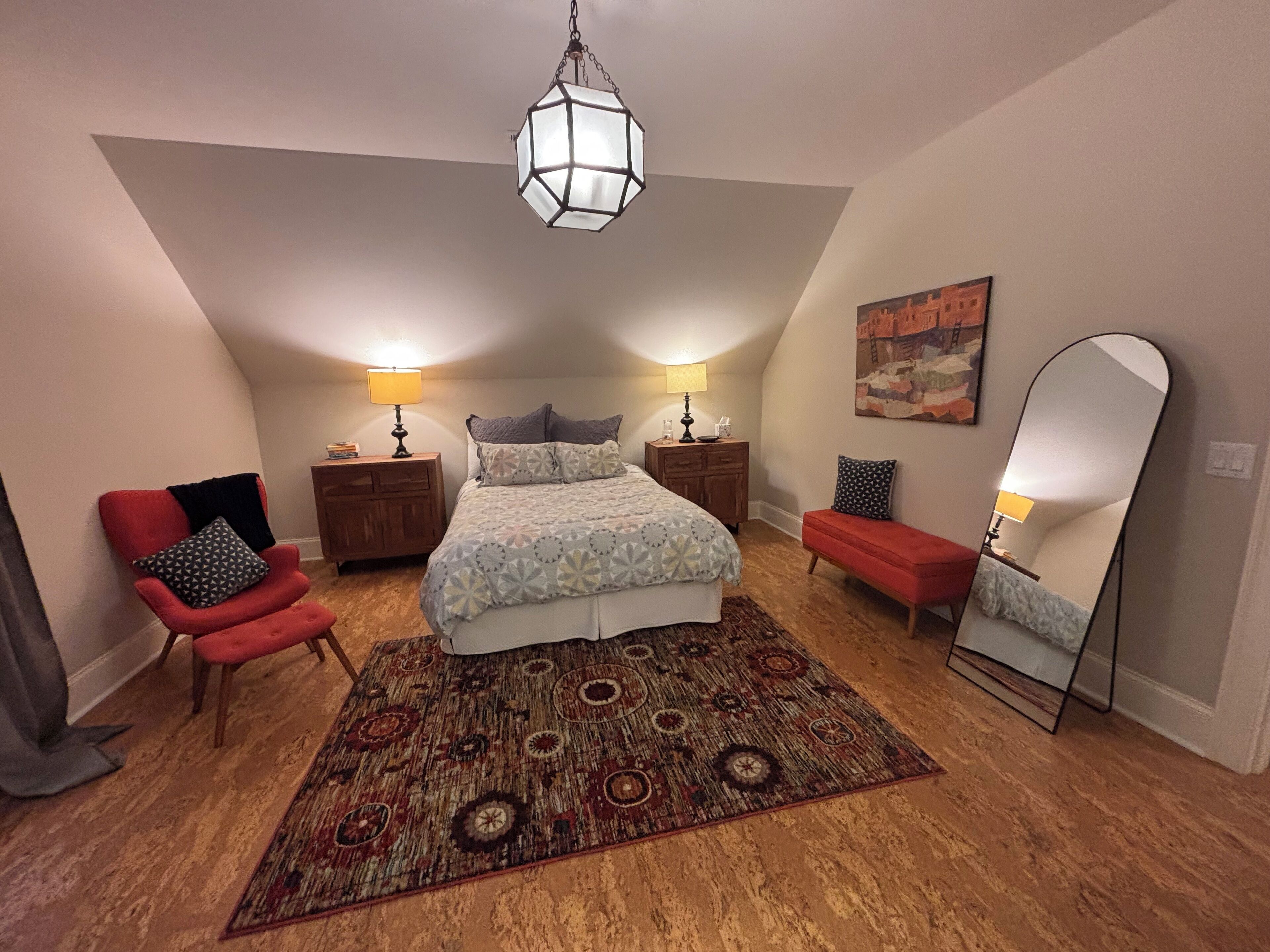 2 chambres, fer et planche à repasser, Wi-Fi gratuit, draps fournis