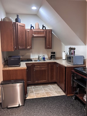 Microwave, stovetop