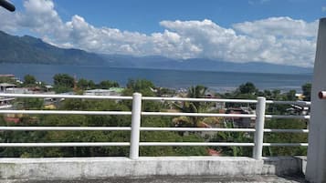 Blick von der Unterkunft