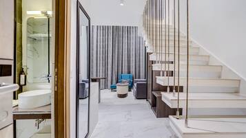 House | 1 bilik tidur, ruang kerja komputer riba