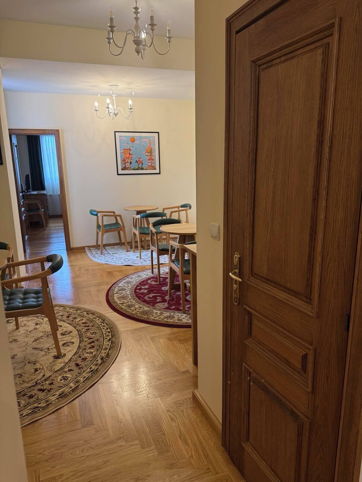 Coin salon dans le hall