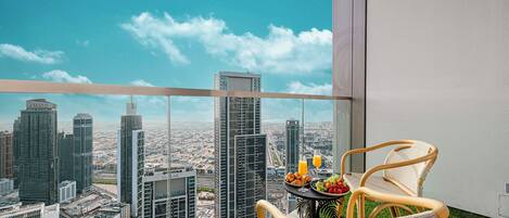 Luxury Apartment, 2 Bedrooms, Private Pool, Sea View | Terrace/patio