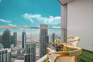 Luxury Apartment, 2 Bedrooms, Private Pool, Sea View | Terrace/patio