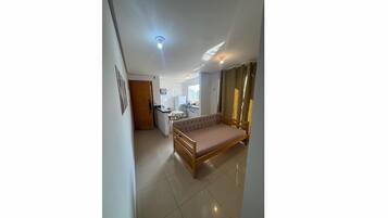 Apartment | Living area | 32-inch LED TV with satellite channels