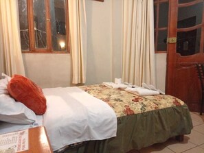Chambre double | Bureau, fer et planche à repasser, accès au Wi-Fi (inclus)