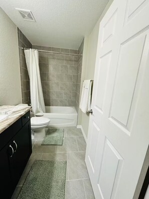 Shower, soap