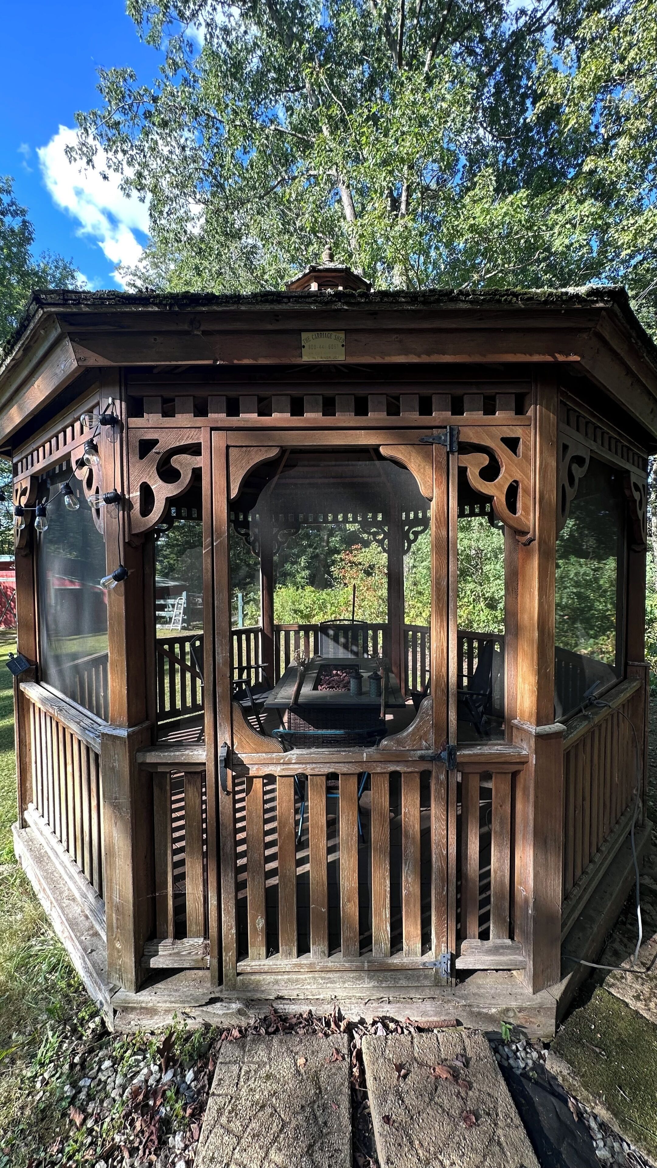 Enceinte de l’hébergement