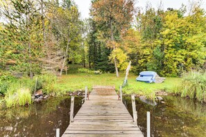 Property grounds - Sauna + Deck: Wooded Cabin on Lake Vermilion! (Tower)