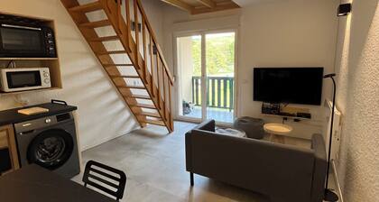 Studio 35m2 avec mezzanine, aux Plans d'Hotonnes, Haut Valromey