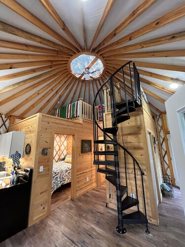 New!  YURTime by Buffalo Mountain Getaway