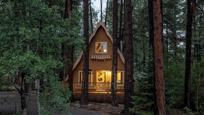 Unclassified image, 3 of 46, button - Cozy A-Frame with Fenced Yard (Flagstaff)