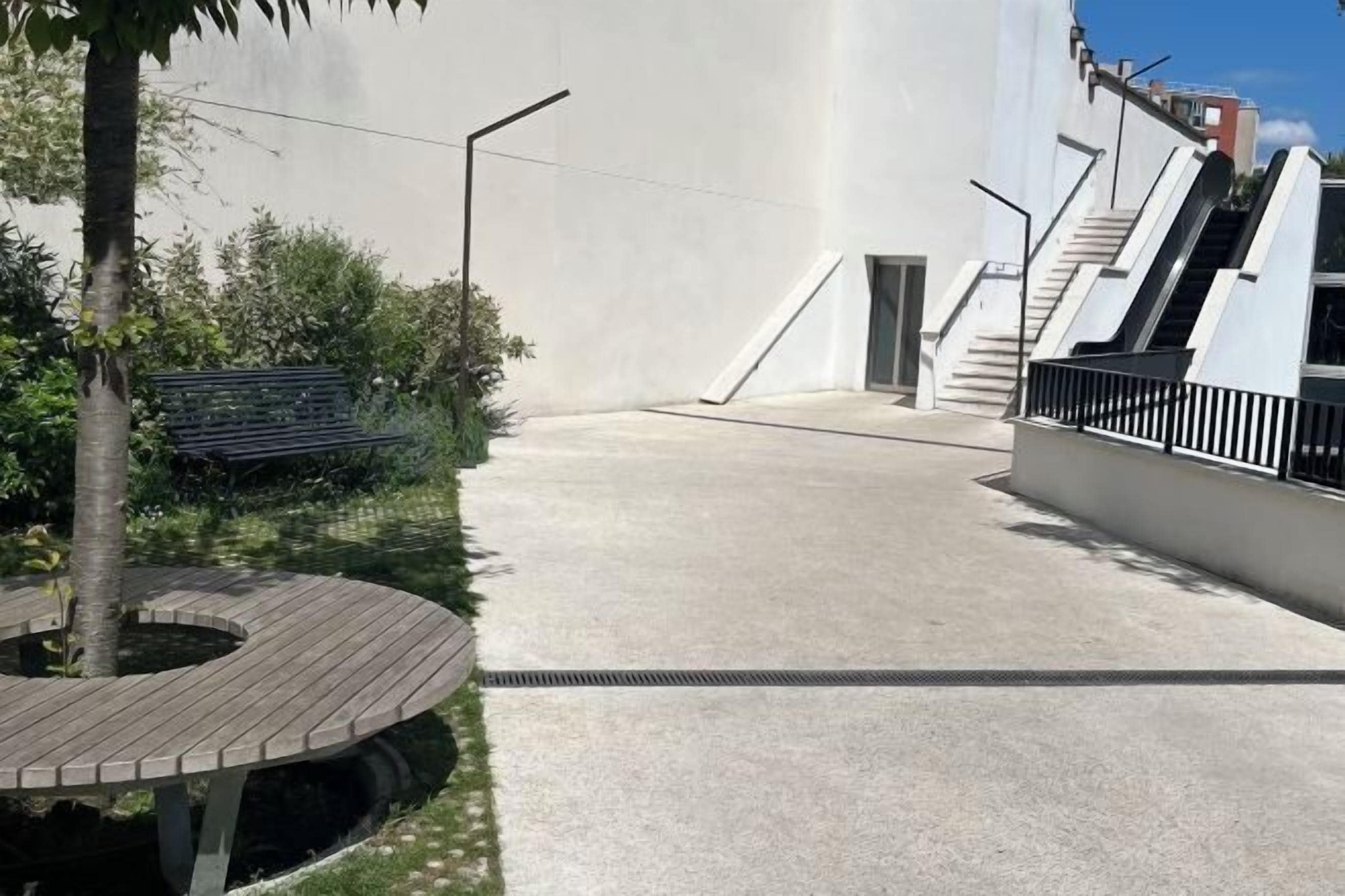 Uitzicht vanuit accommodatie