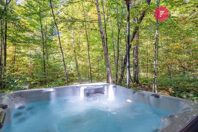 King bed, Cinema screen, Private SPA, Pool, Sauna, Billiards, Near Quebec