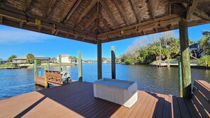 Property grounds - "Captain's Key Waterside Retreat" Boat Dock! Awesome Pool! (Palm Coast)