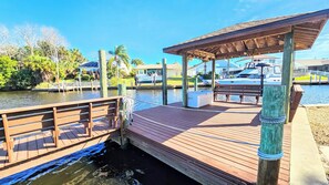 Marina - "Captain's Key Waterside Retreat" Boat Dock! Awesome Pool! (Palm Coast)