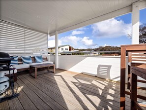 Terrace/patio - Bonnie View - Upstairs Studio Retreat for two - Bonnie View - Upstairs Studio Retreat for two with a wonderful view up the river (Augusta)