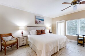 1 bedroom, desk, iron/ironing board, internet