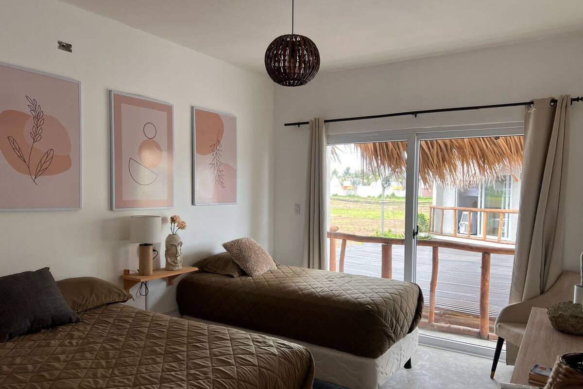 Comfort Double Room, Balcony, Garden View